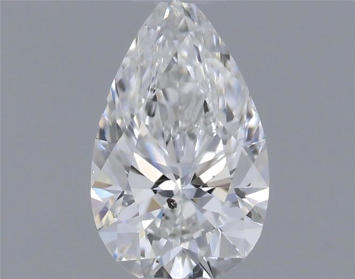 0.34 carat E-SI2 Natūralus Pear Deimantas (1)