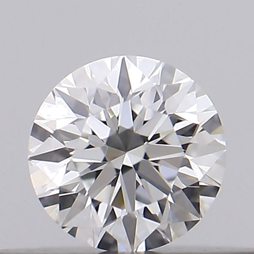 0.16 carat F-VVS2 Excellent cut Natūralus Round Deimantas (1)
