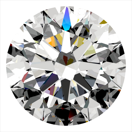 0.33 carat G-VS2 Excellent cut Natūralus Round Deimantas (1)