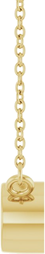 Pakabukas „Solitaire“ 14k yellow gold Oval 7mm x 5mm (3)