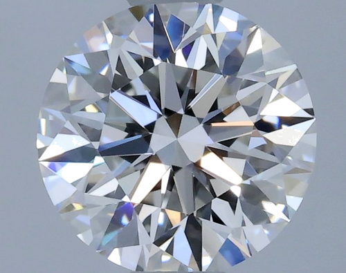 0.61 carat F-VVS1 Excellent cut Natūralus Round Deimantas (1)