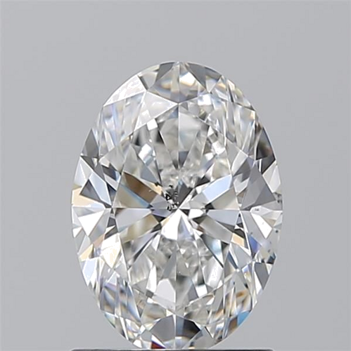 1.2 carat F-SI2 Natūralus Oval Deimantas (1)