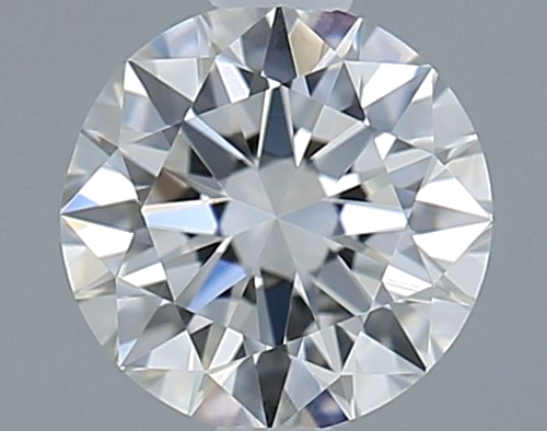0.5 carat F-VVS2 Excellent cut Natūralus Round Deimantas (1)