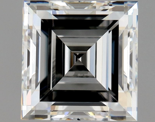 0.54 carat H-VVS1 Natūralus Square Radiant Deimantas (1)