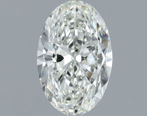 0.7 carat I-VVS2 Natūralus Oval Deimantas (1)