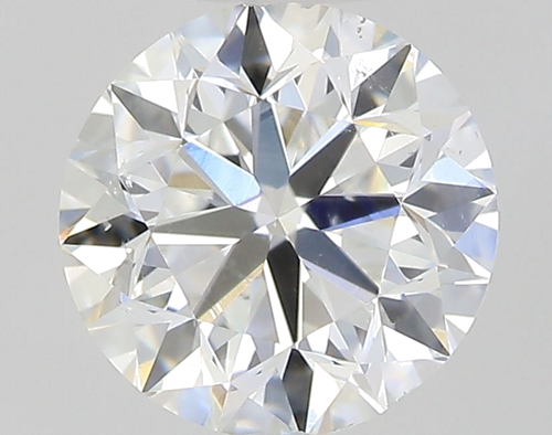 0.5 carat G-SI2 GD cut Natūralus Round Deimantas (1)
