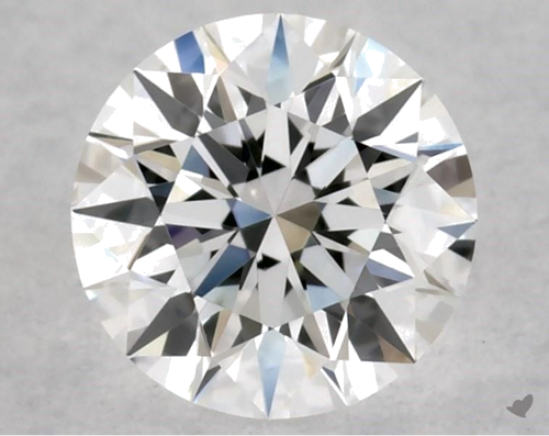 0.26 carat D-IF Excellent cut Natūralus Round Deimantas (1)