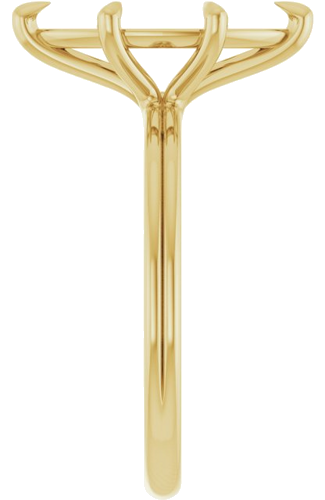 Sužadėtuvių Žiedas „Claw-Prong Solitaire“ 14k yellow gold Marquise 14mm x 7mm (4)