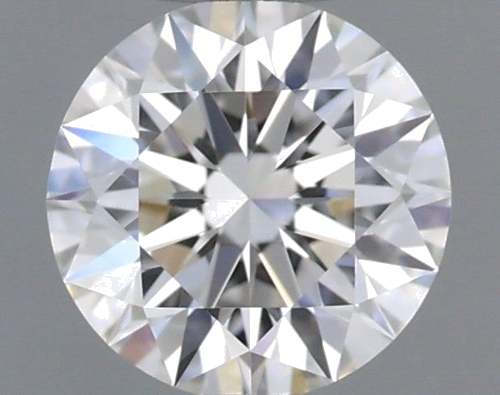 0.38 carat F-IF Excellent cut Natūralus Round Deimantas (1)