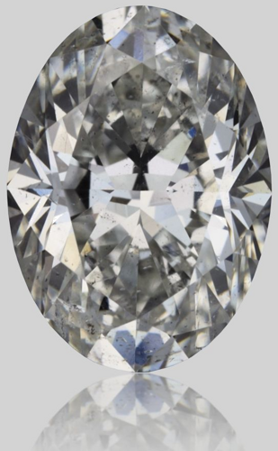 1.21 carat H-SI2 Natūralus Oval Deimantas (1)