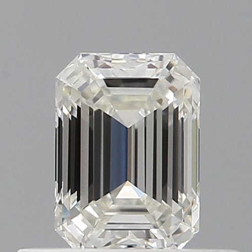 0.51 carat H-VVS2 Natūralus Emerald Deimantas (1)