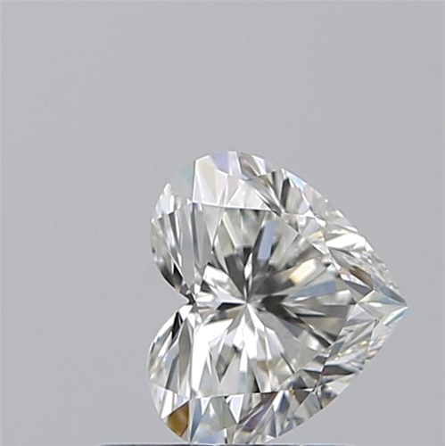0.9 carat H-VVS2 Natūralus Heart Deimantas (1)