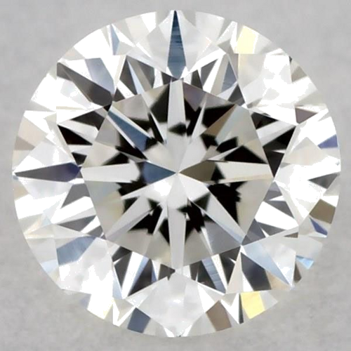 0.23 carat H-VVS2 Very Good cut Natūralus Round Deimantas (1)