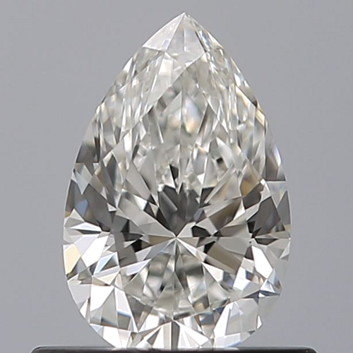0.52 carat G-VVS1 Natūralus Pear Deimantas (1)