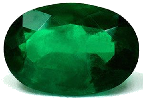 0.91 carat GREEN Oval Smaragdas (1)