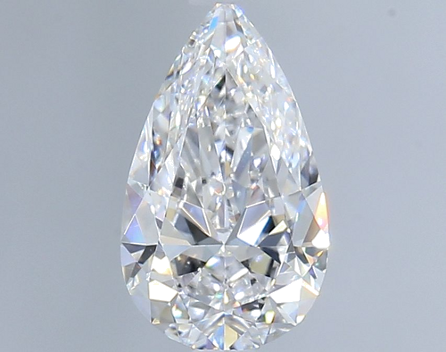 1.01 carat D-VS2 Natūralus Pear Deimantas (1)