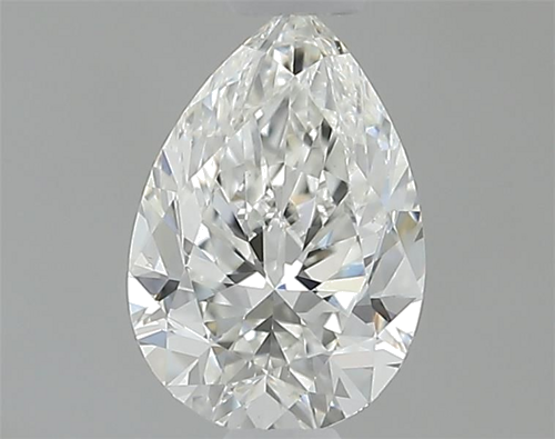 0.4 carat G-VS2 Natūralus Pear Deimantas (1)