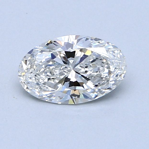 0.72 carat F-VS2 Natūralus Oval Deimantas (1)