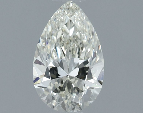 0.6 carat K-VS2 Natūralus Pear Deimantas (1)