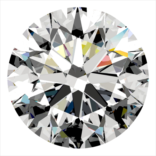 0.51 carat E-VVS2 Excellent cut Natūralus Round Deimantas (1)
