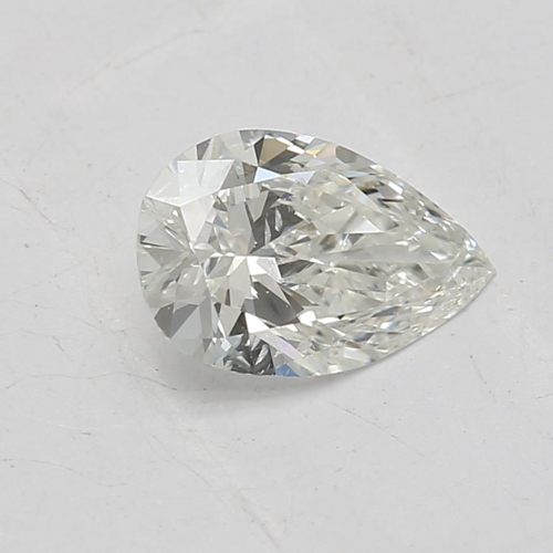 0.5 carat I-SI2 Natūralus Pear Deimantas (1)
