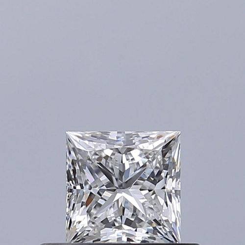 0.42 carat D-VVS2 Natūralus Princess Deimantas (1)