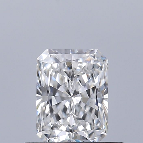 0.51 carat E-VS2 Natūralus Radiant Deimantas (1)