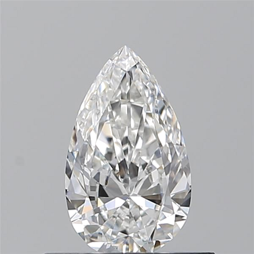 0.5 carat F-VS1 Natūralus Pear Deimantas (1)