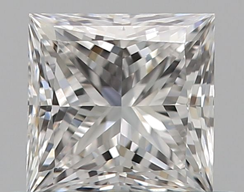 0.52 carat E-VVS1 Natūralus Princess Deimantas (1)