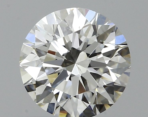 0.5 carat G-SI2 Excellent cut Natūralus Round Deimantas (1)