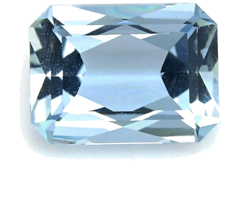 0.62 carat BLUE Radiant Aquamarine (1)
