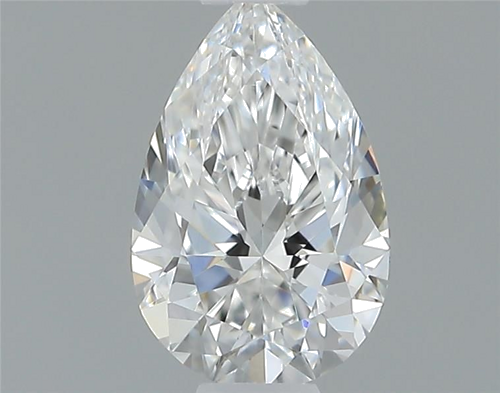 0.35 carat E-VVS1 Natūralus Pear Deimantas (1)