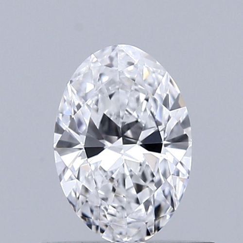 0.51 carat D-VS1 Natūralus Oval Deimantas (1)