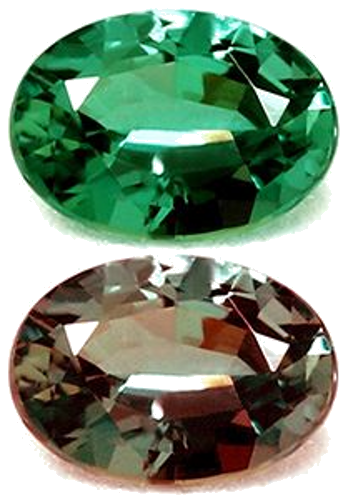 0.18 carat GREEN Oval Alexandrite (1)