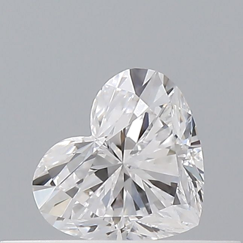 0.3 carat D-VVS2 Natūralus Heart Deimantas (1)