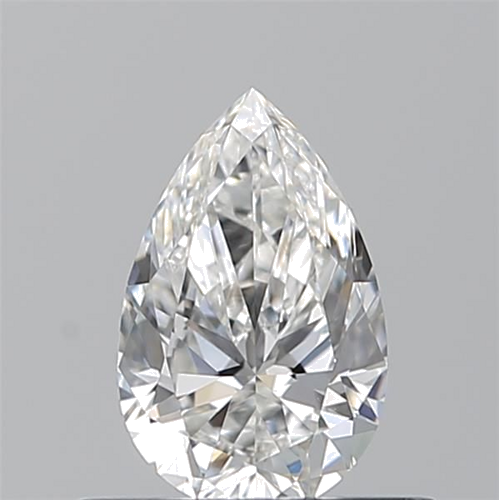 0.51 carat E-VS1 Natūralus Pear Deimantas (1)