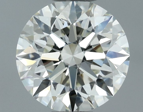 0.52 carat K-VVS1 Excellent cut Natūralus Round Deimantas (1)