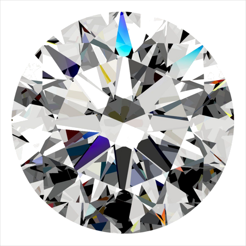0.33 carat G-VS2 Excellent cut Natūralus Round Deimantas (1)