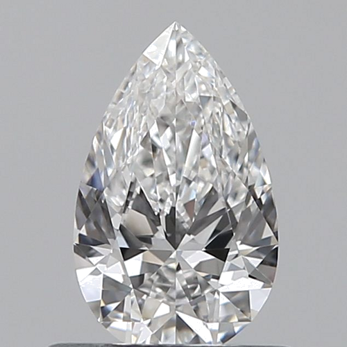 0.5 carat E-IF Natūralus Pear Deimantas (1)