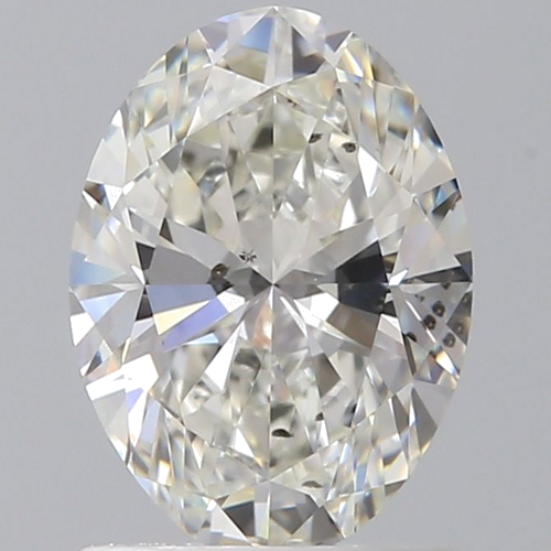 1.01 carat I-SI2 Natūralus Oval Deimantas (1)