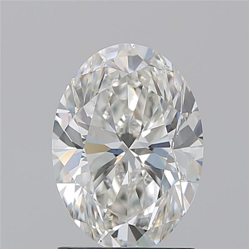 1.7 carat H-VS2 Natūralus Oval Deimantas (1)