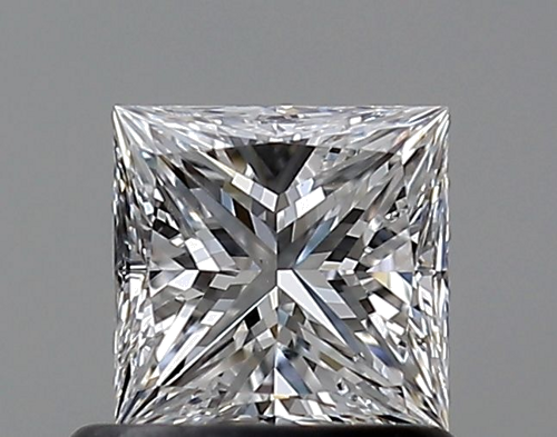 0.7 carat D-VS2 Natūralus Princess Deimantas (1)