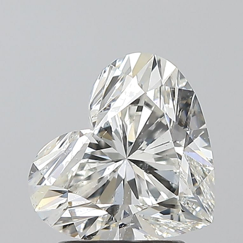2.07 carat I-SI2 Natūralus Heart Deimantas (1)