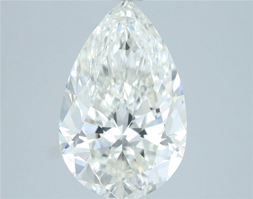 3.01 carat I-VS2 Natūralus Pear Deimantas (1)