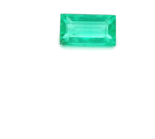 0.39 carat GREEN STEP cut Octagonal Smaragdas (1)