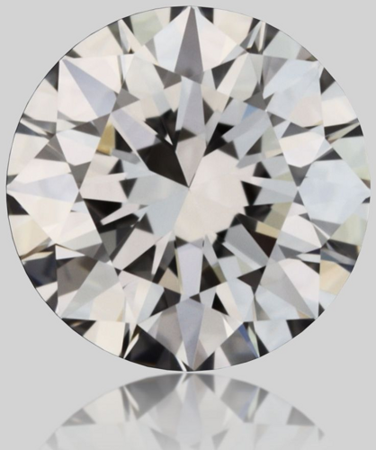 0.33 carat F-VVS1 Excellent cut Natūralus Round Deimantas (1)