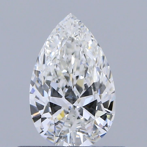 0.42 carat F-VS1 Natūralus Pear Deimantas (1)