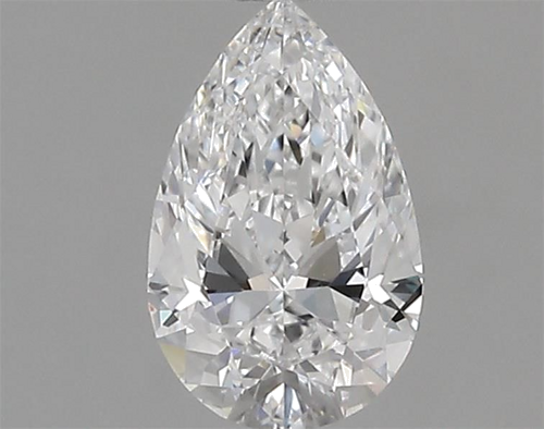 0.5 carat D-SI1 Natūralus Pear Deimantas (1)