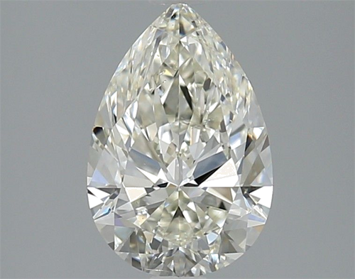 2.0 carat K-SI1 Natūralus Pear Deimantas (1)