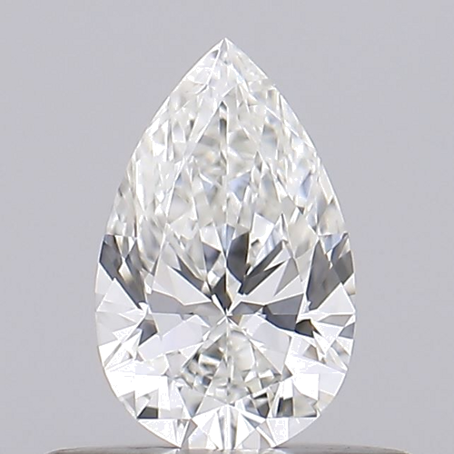 0.37 carat H-VVS1 Natūralus Pear Deimantas (1)